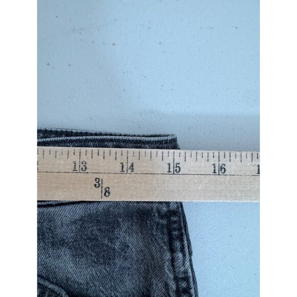 Wrangler Wanderer Laser acid wash‎ 622 High Rise Flare Jeans sz 29 - Picture 7 of 11